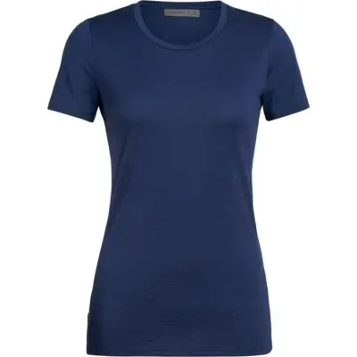 Icebreaker W's Tech Lite SS Low Crewe Etstate BLUE