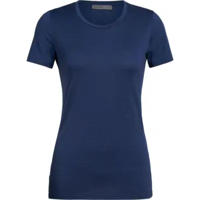 Icebreaker W's Tech Lite SS Low Crewe Etstate BLUE