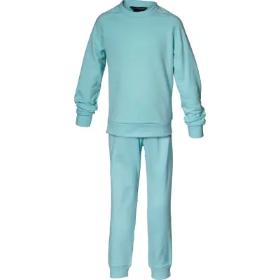 Isbjörn of Sweden Kids' Panda Chill Sweater & Pant Mint