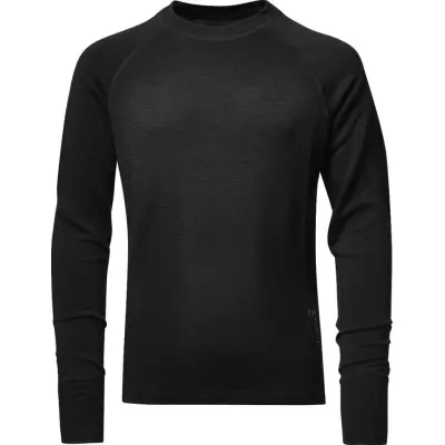 Isbjörn of Sweden Teens' Husky Sweater Baselayer Black