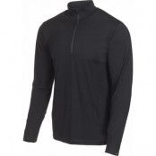 Ivanhoe Men's Underwool Sonny Half Zip Black