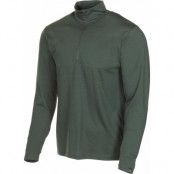 Ivanhoe Men's Underwool Sonny Half Zip Rifle Green