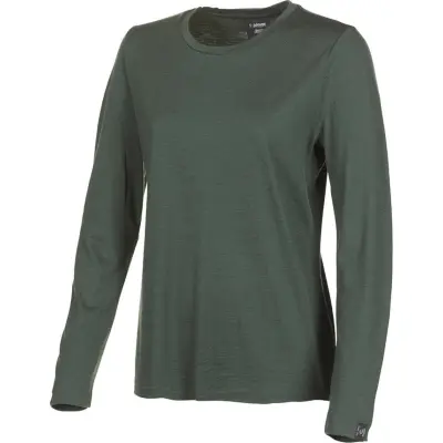 Ivanhoe Women's Underwool Merino Long Sleeve Rifle Green