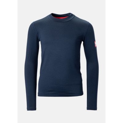Jr Logo Tech Tee Ls 2, Navy Blue, 146,  Underställströjor