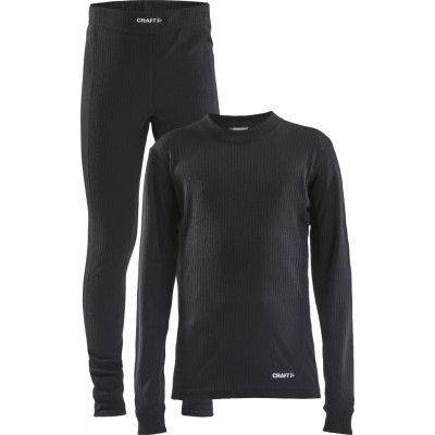 Craft Juniors' Core Dry Baselayer Set Black