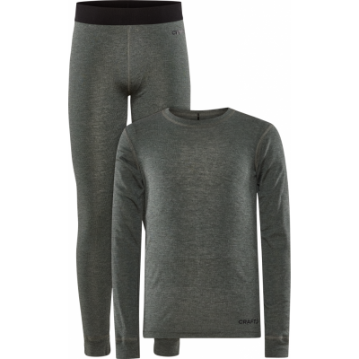 Craft Juniors' Core Wool Merino Set Juniper-Melange