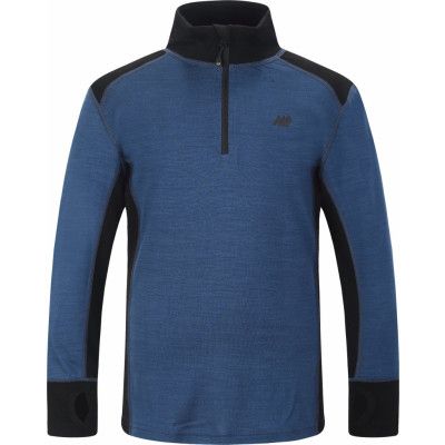 Skogstad Juniors' Jostedal Half-Zip Ensign Blue
