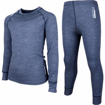 Lindberg Juniors' Merino Set  Orion Blue