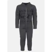Kåbdalis Merino Overall, Anthracite, 86-92, Ullunderställ