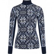 Kari Traa Women's Else Wool Half-Zip Dark Navy Blue