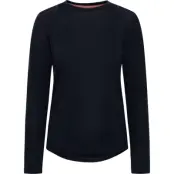 Kari Traa Women's Embla Wool Long Sleeve Dark Navy Blue