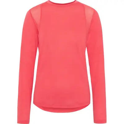 Kari Traa Women's Embla Wool Long Sleeve Light Red