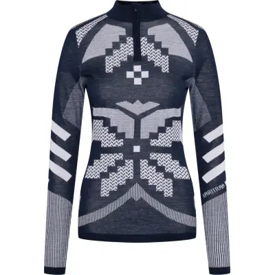 Kari Traa Women's Faith Half Zip Dark Navy Blue