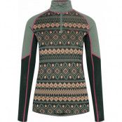 Kari Traa Women's Malia Half Zip Dusty Midtone Green
