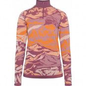 Kari Traa Women's Mille Half Zip Plum