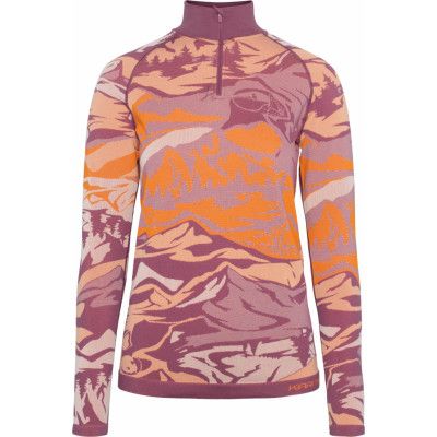 Kari Traa Women's Mille Half Zip Plum