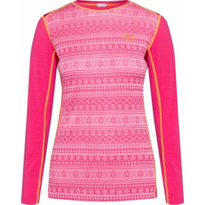 Kari Traa Women's Mina Long Sleeve Bright Pink
