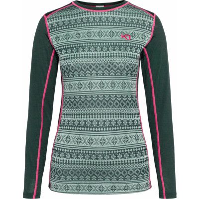 Kari Traa Women's Mina Long Sleeve Dark Green