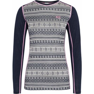 Kari Traa Women's Mina Long Sleeve Dark Navy Blue