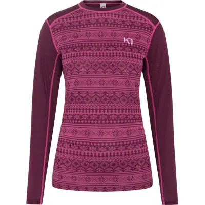 Kari Traa Women's Mina Long Sleeve Wine