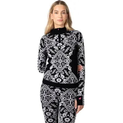 Kari Traa Women's Saga Half Zip Black