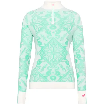 Kari Traa Women's Saga Half Zip Jelly Mint