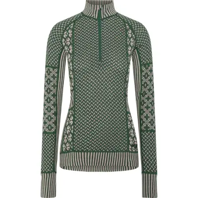 Kari Traa Women's Smekker Half Zip Thyme
