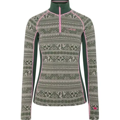 Kari Traa Women's Tale Half Zip Thyme