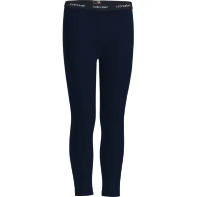 Icebreaker Kids' 200 Oasis Leggings Midnight Navy