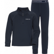 Didriksons Kids' Jadis Set 5 Navy