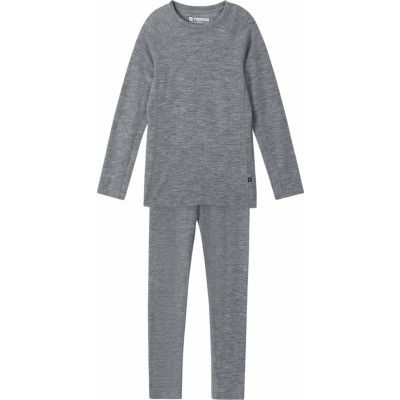 Reima Kids' Thermal Set Kinsei Melange Grey
