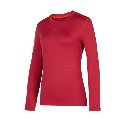 La Sportiva Tour Long Sleeve Women Velvet/Cherry Tomato