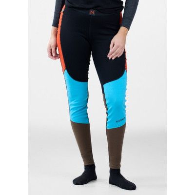 Lars Monsen Anárjohka Longs, W, Jet Black/Poinciana/River Blue, S,  Ullunderställ