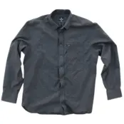 Lemmelkaffe Flannel Shirt Överboda Dark Grey