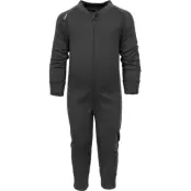 Lindberg Kids' Merino Overall  Black Melange