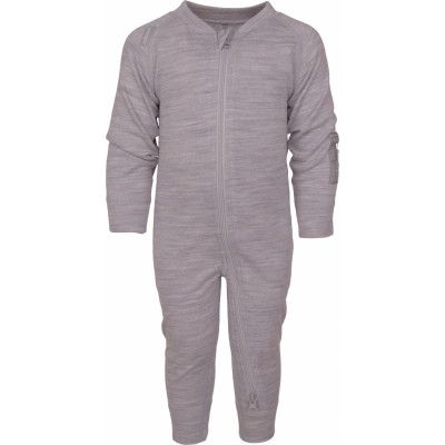 Lindberg Kids' Merino Overall  Grey Melange