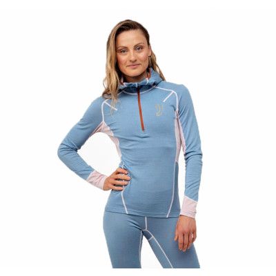 Lithe Tech-Wool Hood, Blues, M,  Johaug