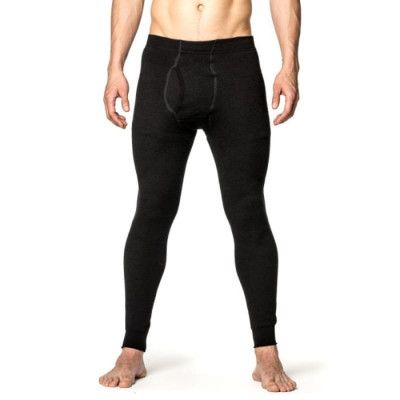 Woolpower Long Johns with Fly 400 Black