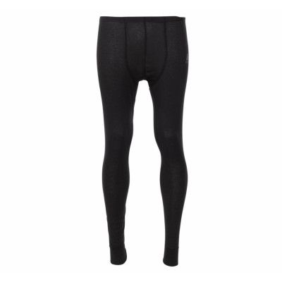 M Bl Bottom Long Active Warm E, Black, M,  Underställsbyxor