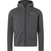 Marmot Drop Line Full Zip Hoody Black Heather - L