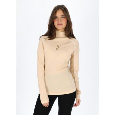 Maven Wool Half Zip, Honey, L,  Ullunderställ