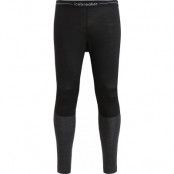 Icebreaker Men's 125 ZoneKnit™ Leggings Black/Jet Heather/CB