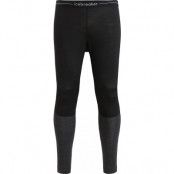 Icebreaker Men's 125 ZoneKnit™ Leggings BLACK/JET HTHR/CB