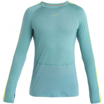 Icebreaker Men's 125 Zoneknit™ Long Sleeve Crewe Cloud Ray/Hyper/Cb