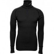 Unisex Arctic Zip Polo Shirt  Black