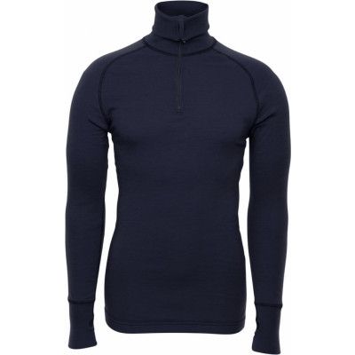 Brynje Unisex Arctic Zip Polo Shirt  Navy