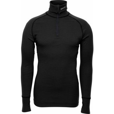 Brynje Unisex Arctic Zip Polo Shirt  Black