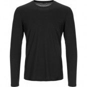 super.natural Men's Base Longsleeve 175 Jet Black