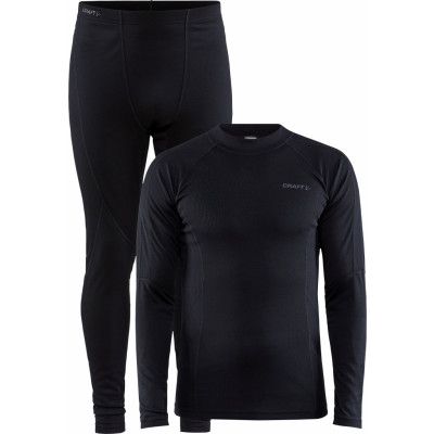 Craft Men's Core Warm Baselayer Set Black