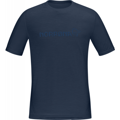 Norrøna Men's Falketind Equaliser Merino T-Shirt Indigo Night